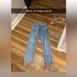 Levi's Light Blue Relaxed Fit Jeans